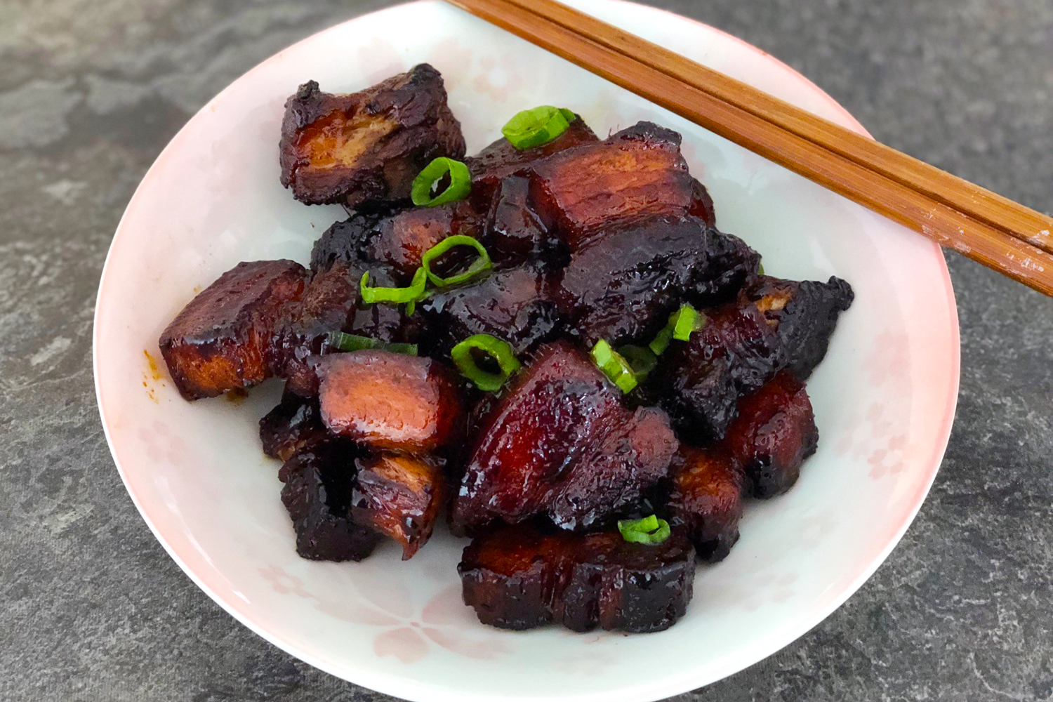 Shanghai Style Braised Pork Belly Hong Shao Rou Asian Inspirations