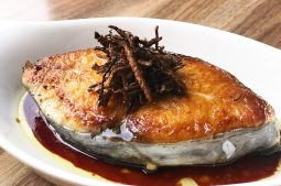 Pan Fried Mackeral Fillet with Ginger and Soy