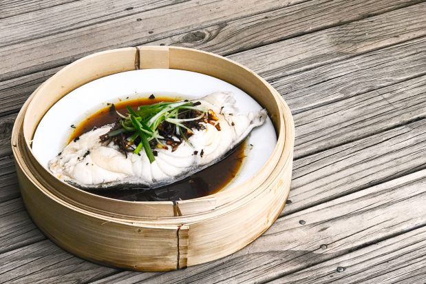 Chinese Steamed Fish Fillet with Soy Sauce