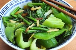 Stir Fried Green Mustard with Garlic