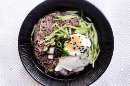 Korean Cold Noodle Soup (Mul Naengmyeon)