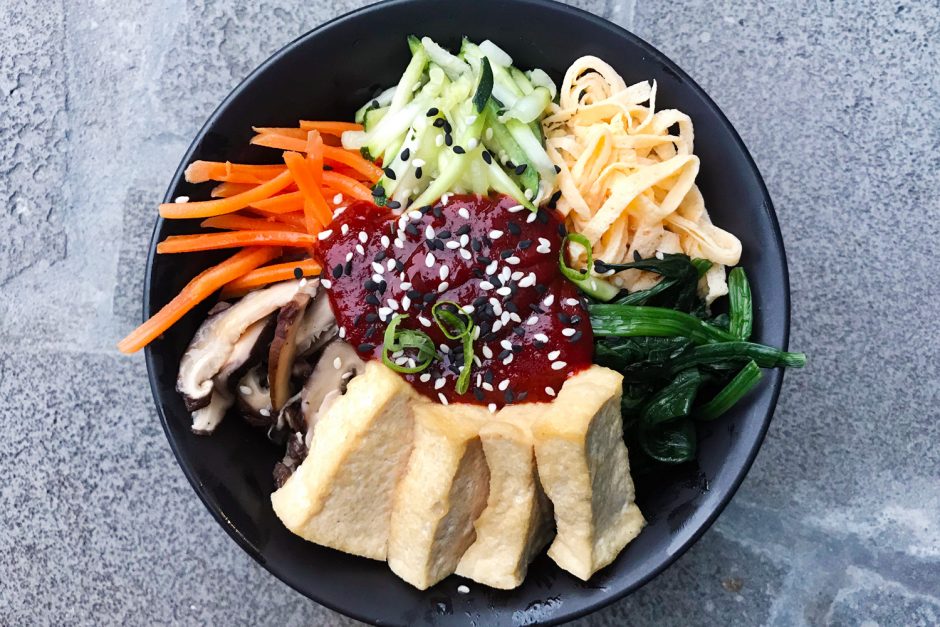 Korean Tofu Bibimbap | Asian Inspirations