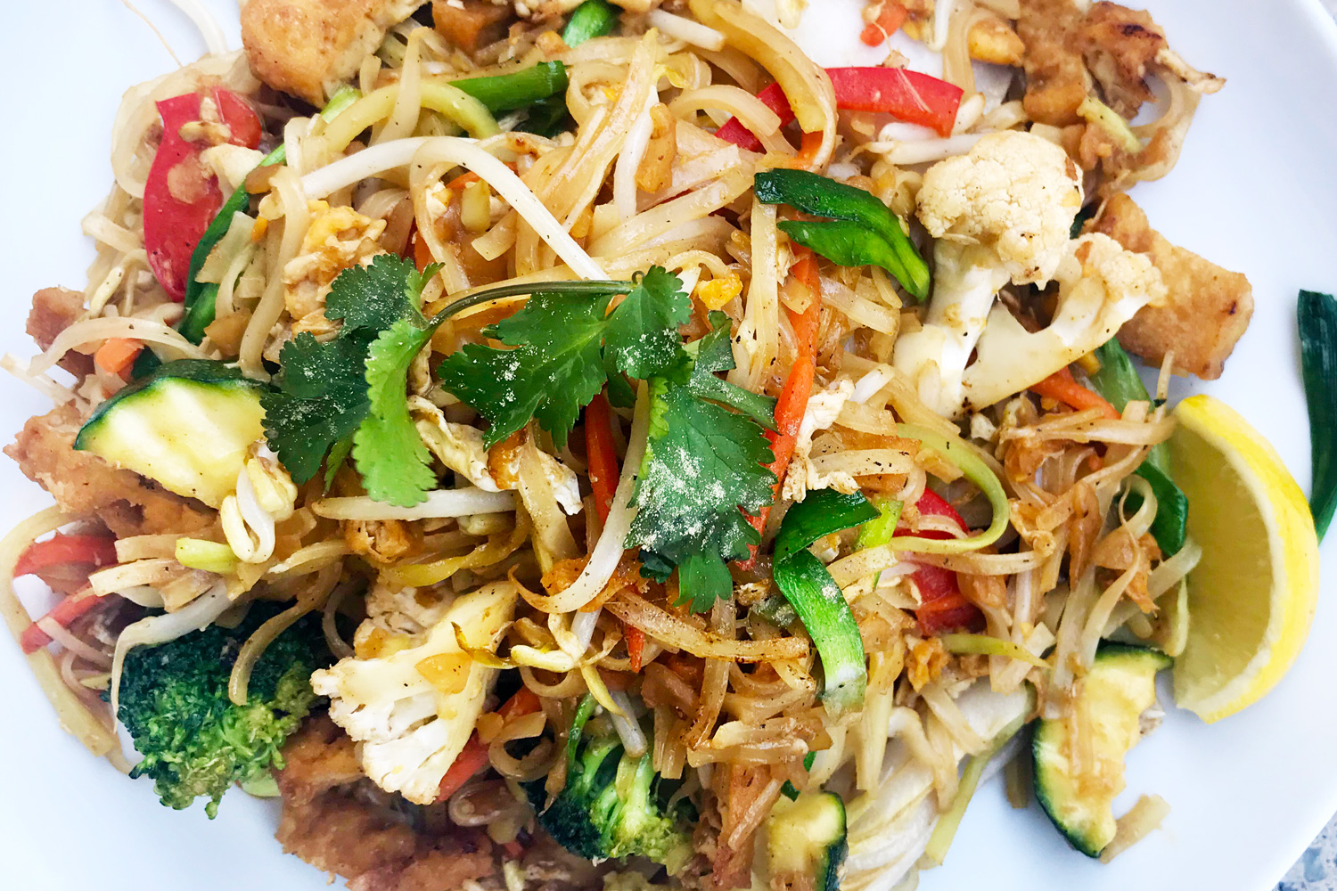 Vegetarian Pad Thai Asian Inspirations