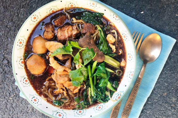 Thai Braised Pork Noodle Soup