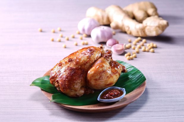 Roast Chicken in Soybean Sauce