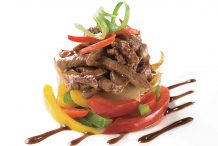 Stir Fried Beef with Assorted Capsicums
