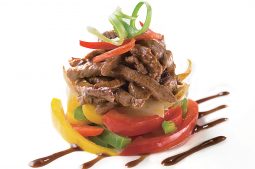 Stir Fried Beef with Assorted Capsicums