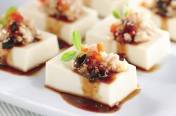 Steamed Tofu with Minced Pork
