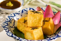 Fried Bean Curd in Double Deluxe Soy Sauce with Wasabi
