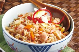 Stir Fried Rice with Fish