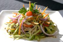 Soba Salad with Soy Sauce