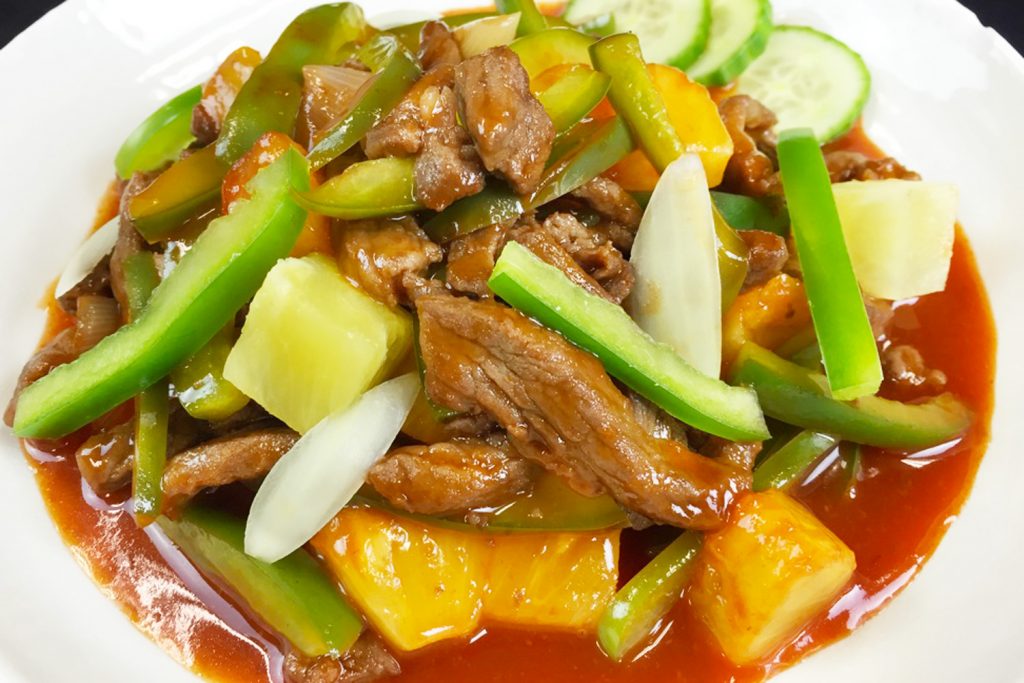 Sweet and Sour Beef Asian Inspirations