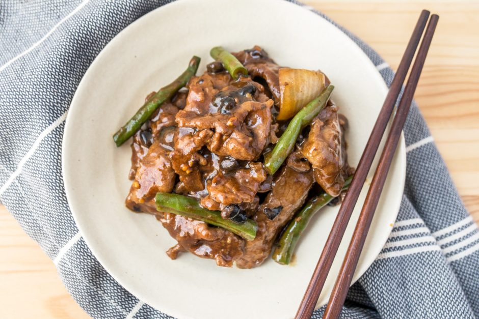Shortcut Beef in Black Bean Sauce Asian Inspirations