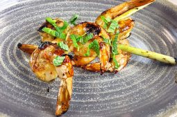 BBQ Prawns on Lemongrass Sticks