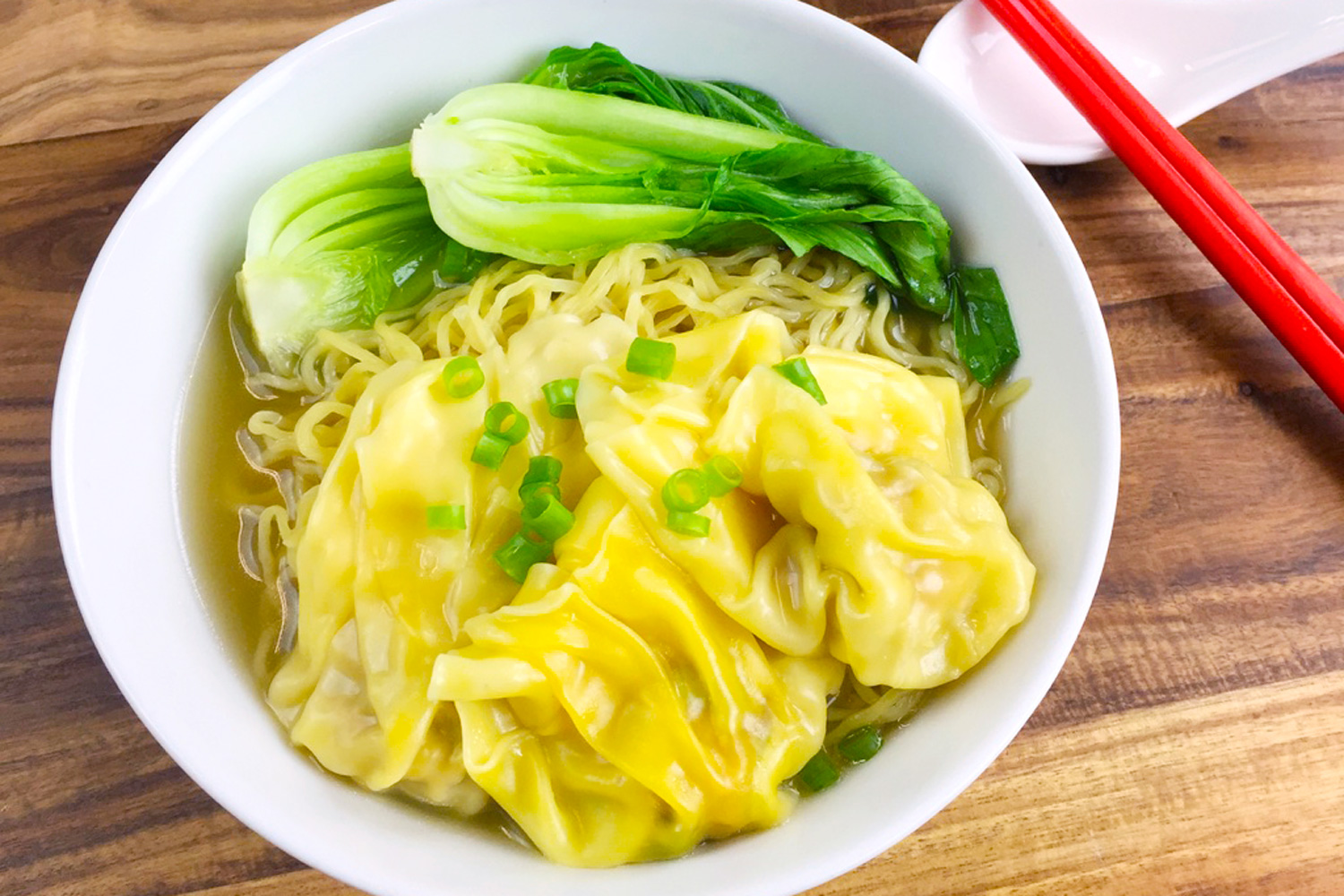 Cantonese Wonton Noodle Soup Asian Inspirations