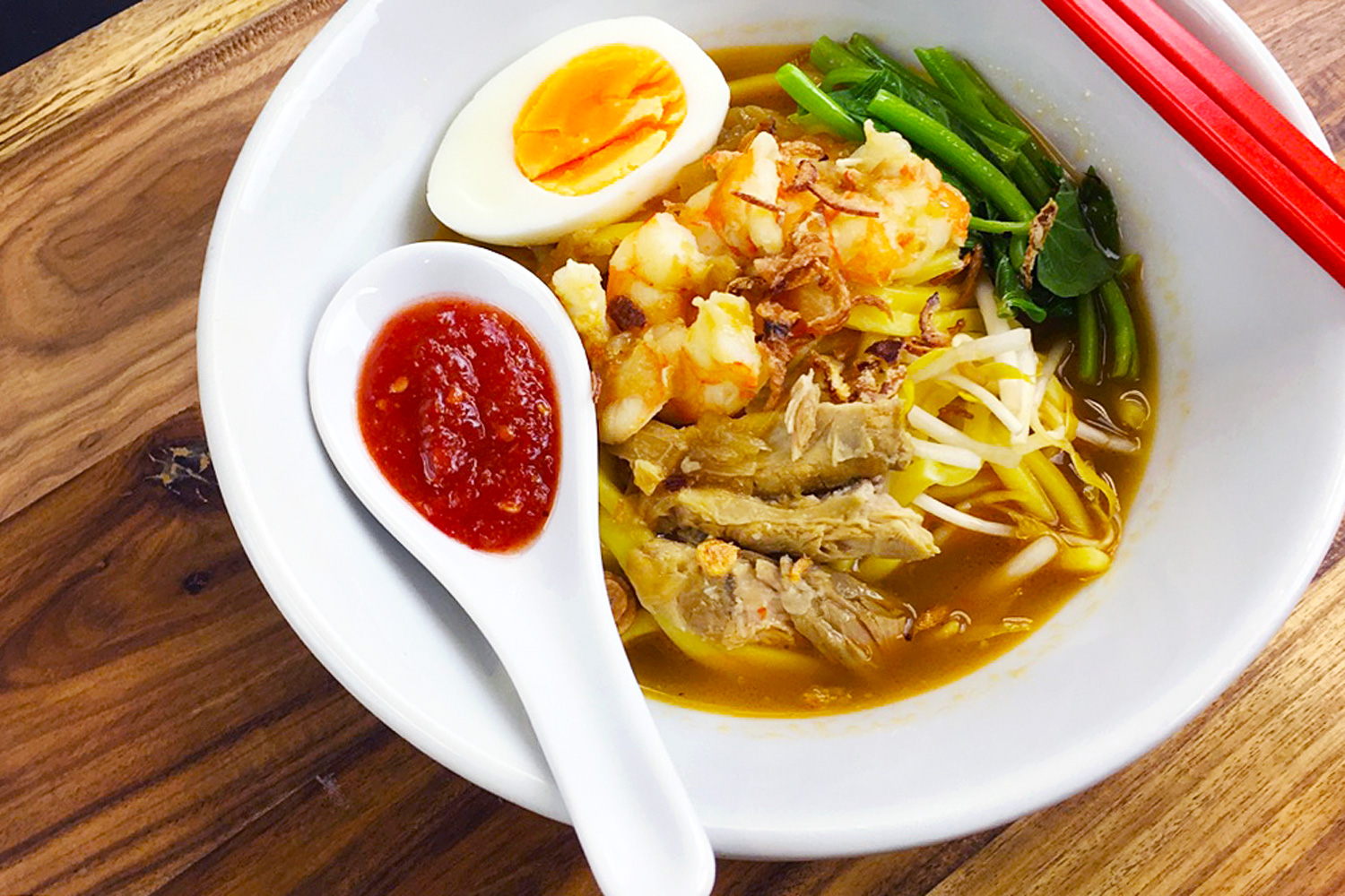 Prawn Noodle (Mee) Soup Asian Inspirations