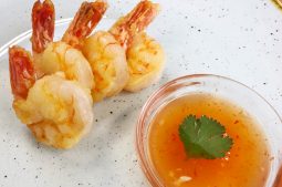 Pan-fried King Prawns