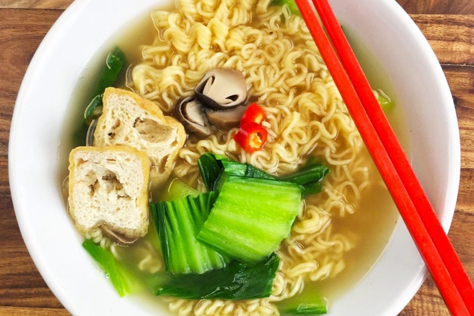 Vegetarian Noodle Soup | Asian Inspirations
