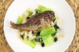 Fried Dace with Noodles