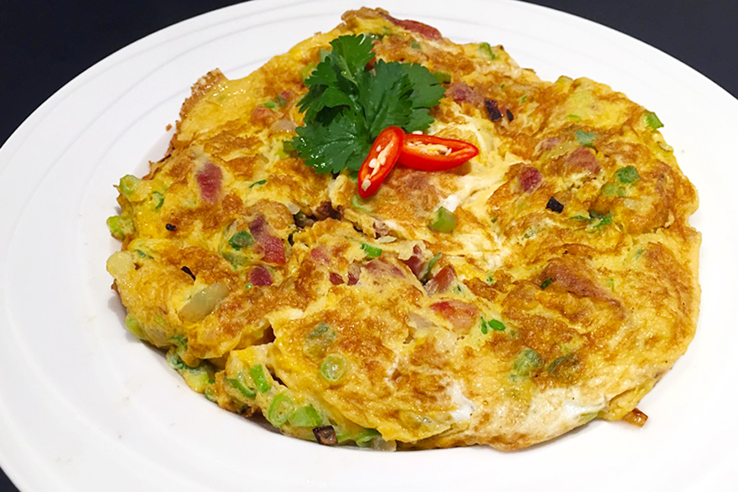 Chinese Style  Fried Omelette  Asian Inspirations