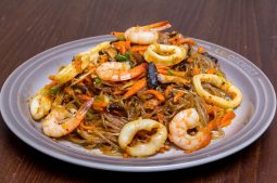 Spicy Seafood Japchae