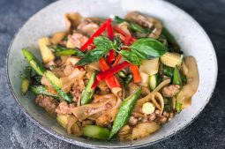 Drunken Thai Noodles (Pad Kee Mao)