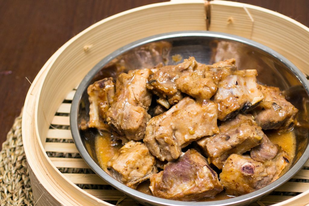 Steamed Spare Ribs With Black Bean Sauce Asian Inspirations