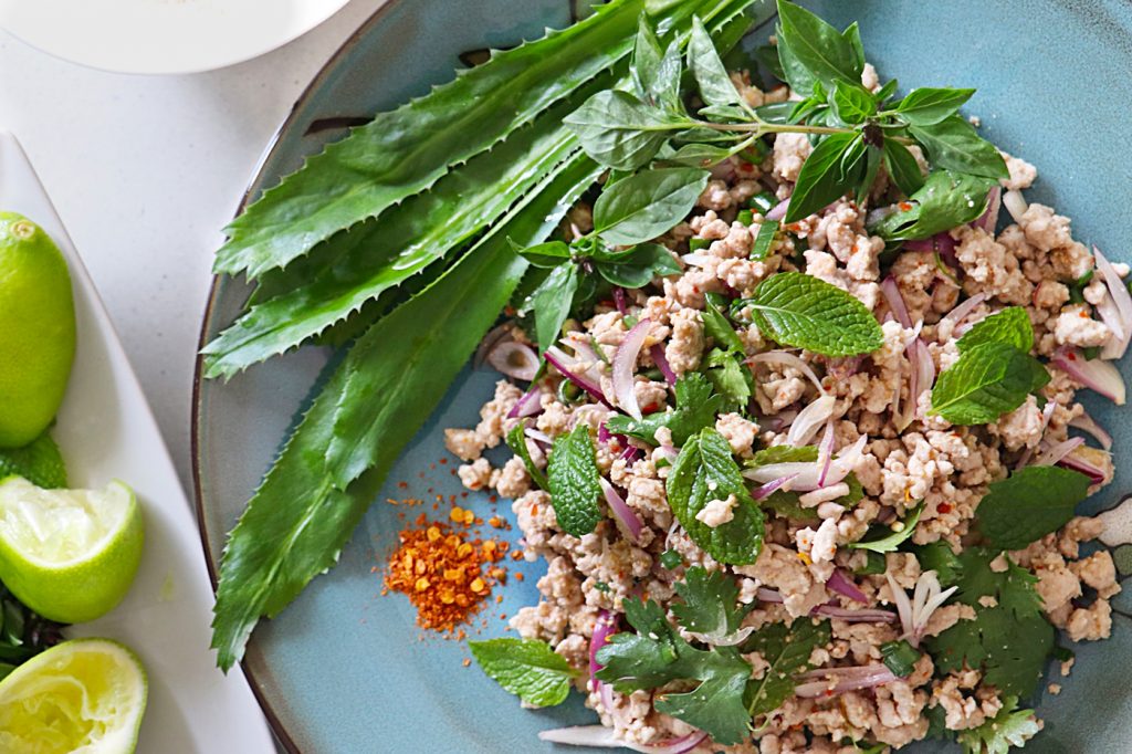 Thai Larb Salad (Larb Moo) Asian Inspirations