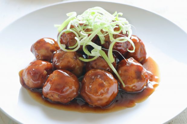 Japanese Pork Meatballs (Niku-Dango)