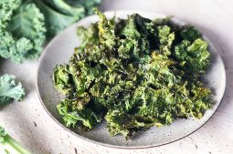 Kale Chips with Furikake Japanese Rice Seasoning