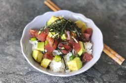 Japanese Avocado Bowl (Negitoro Donburi)