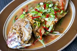 Soybean Paste Deep Fried Fish