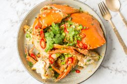 Crab with Tamarind and Chilli (Cua Rang Muoi)