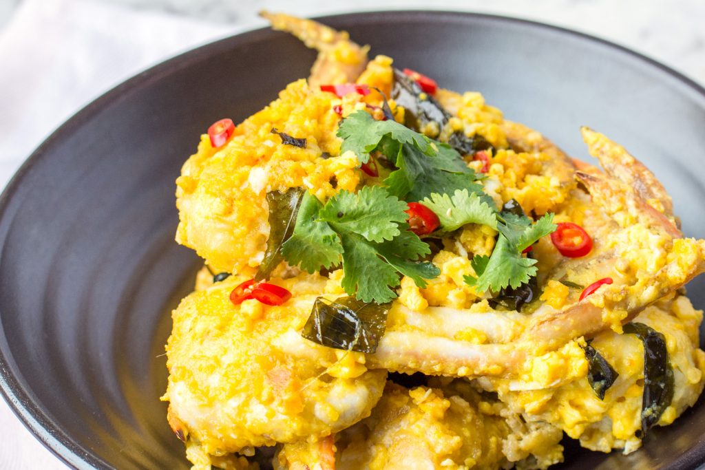 Salted Egg Yolk Crabs Asian Inspirations