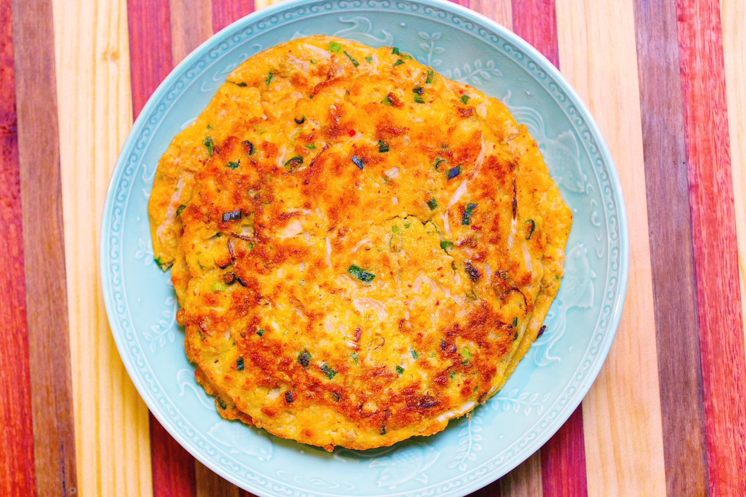 Savoury Mung Bean Pancakes (Nokdujeon) Asian Inspirations