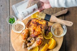 Roast Chicken with Sichuan Peppercorn Salt