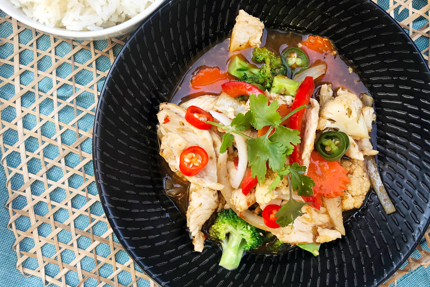 Thai Chilli And Lemongrass Stir Fried Chicken Asian Inspirations