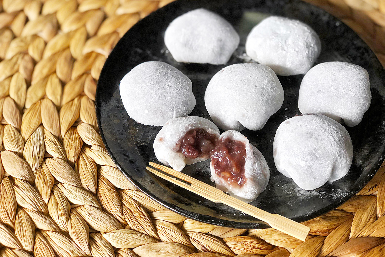 bean paste mochi