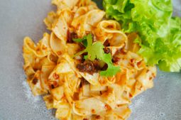 Knife-Cut Noodles Tossed with Homemade XO Sauce