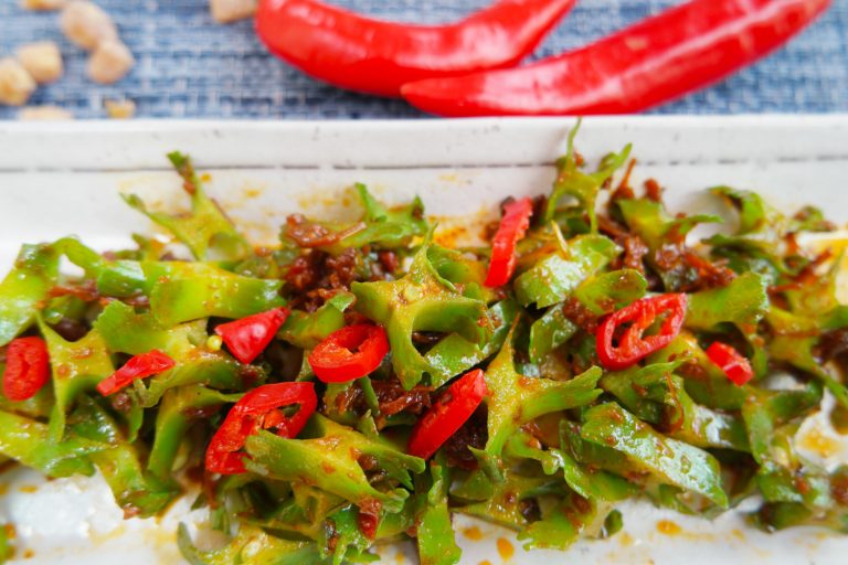 Stir Fried Winged Beans with Homemade XO Sauce | Asian Inspirations