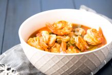 Southern Thai Sour Soup with Prawns (Kaengsom Kung)