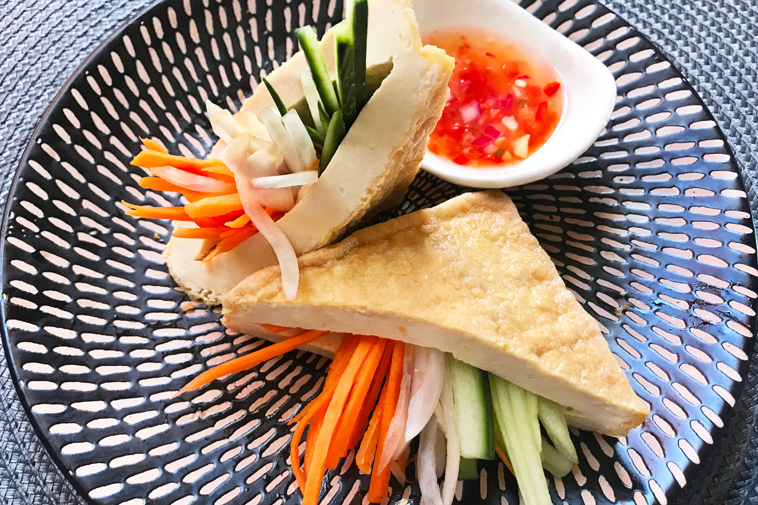 Thai Stuffed Bean Curd-image