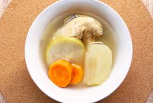 Winter Melon, Apples and Pear Soup with Chicken