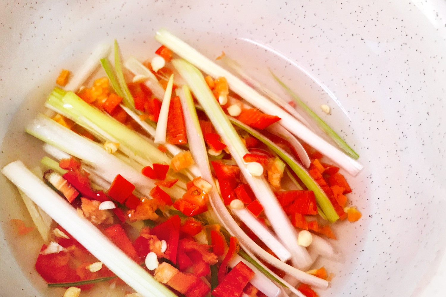 Spring Onion and Vinegar Chilli Sauce | Asian Inspirations