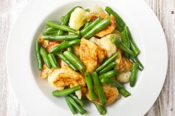 Stir Fried Vegetables with Fish Paste