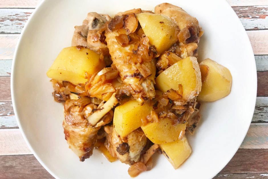 Chinese Braised Chicken with Potatoes | Asian Inspirations