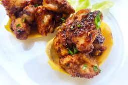 Honey Chicken with Mango