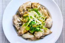 Steamed Chicken with Fragrant Spring Onion Oil