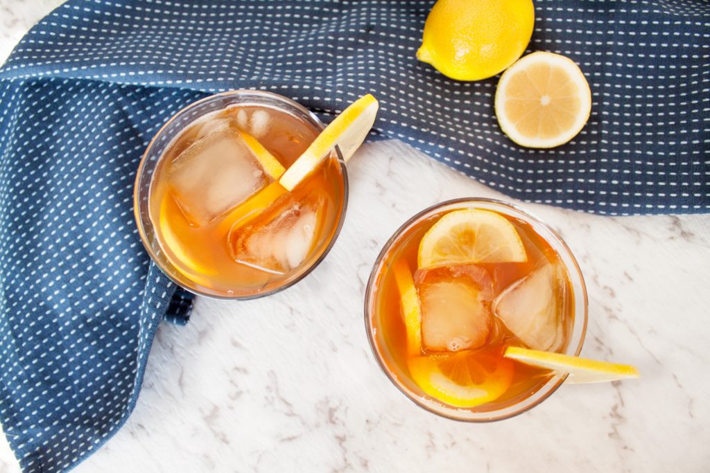 Hong Kong Style Iced Lemon Tea Asian Inspirations
