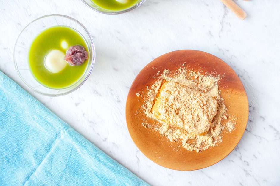 Mochi with Sweet Soy Flour (Kinako Mochi) Asian Inspirations